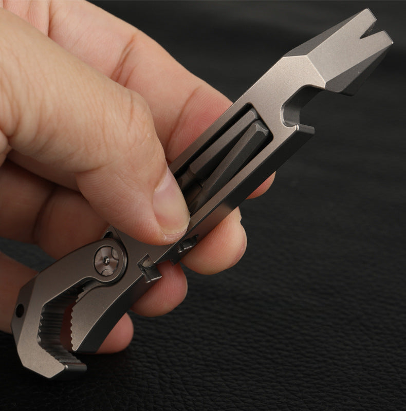 Titan TactiTool Durable Alloy Multi-Tool Flipper for Everyday Carry