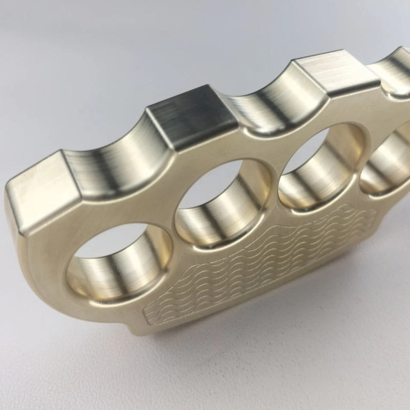 Pure Brass Knuckle Duster Self-Defense Equipment for Maximum Security