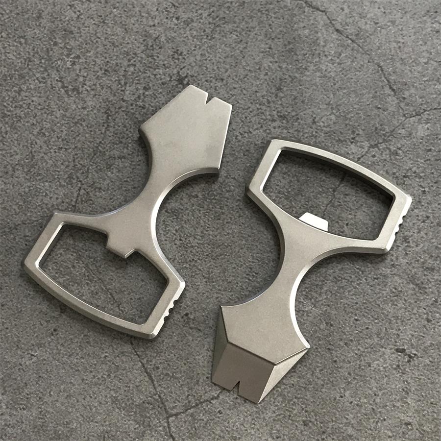 Emergency Glass Breaking Tool Portable EDC Crowbar Bottle Opener