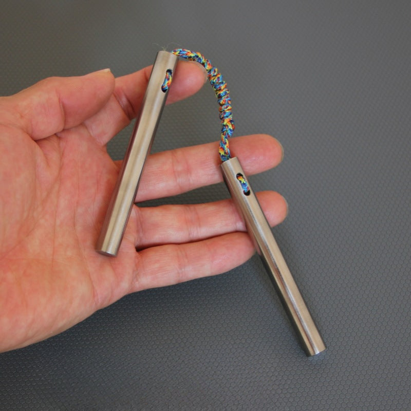 Titan Mini-Nunchaku Compact EDC Tool for Stress Relief and Relaxation