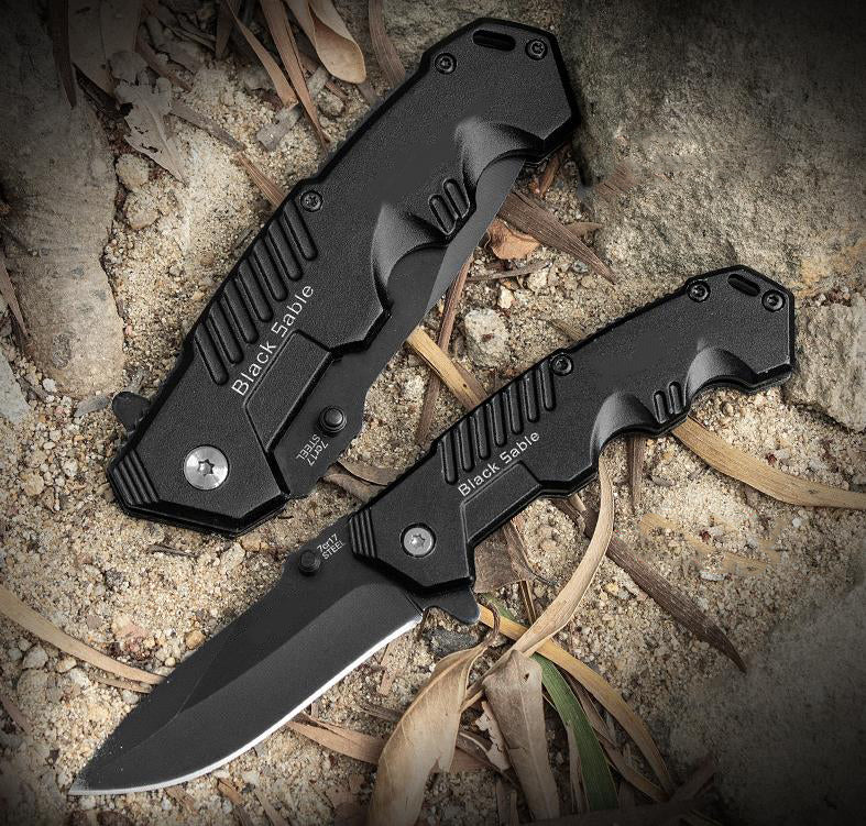 Versatile Portable Folding Knife for Personal Protection Outdoors