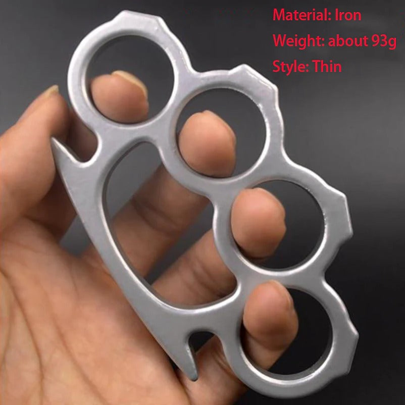 IronGuard Self-Defense Gear Featuring Iron Knuckle Duster and Window Breaker