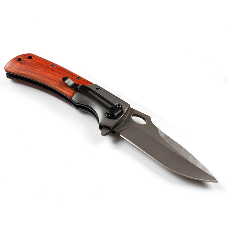 Compact Self-defense Folding Pocket Knife for Outdoor Use