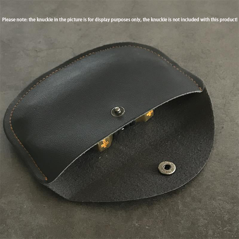 Protective Leather Knuckle Guard for Fists