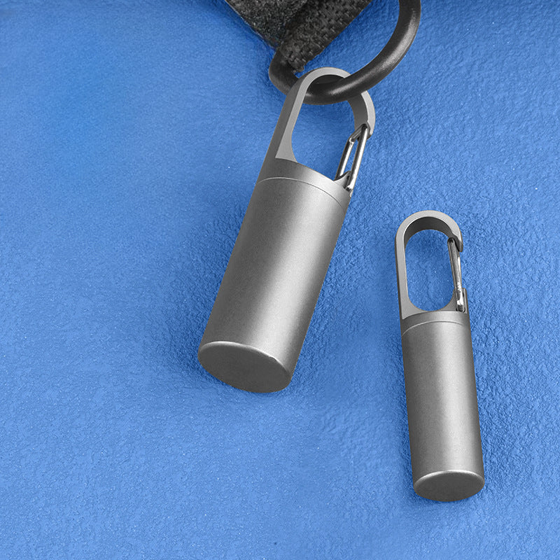 Convenient Keychain Pill Case for Daily Essentials