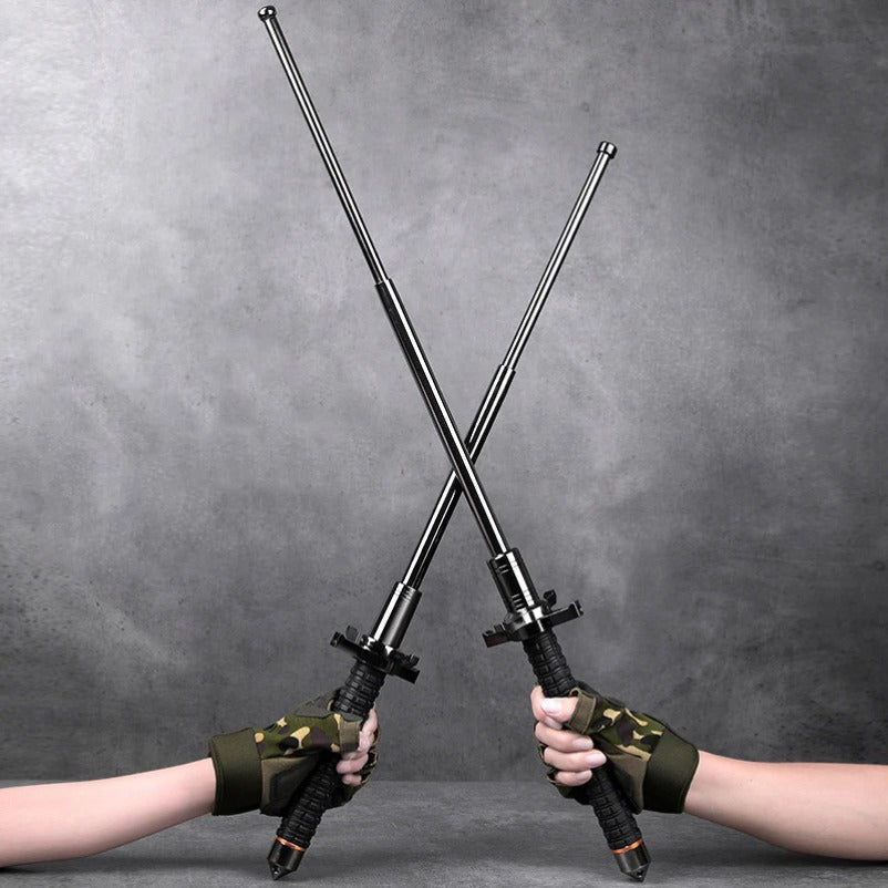 Telescoping Alloy Guard Baton for Tactical Defense
