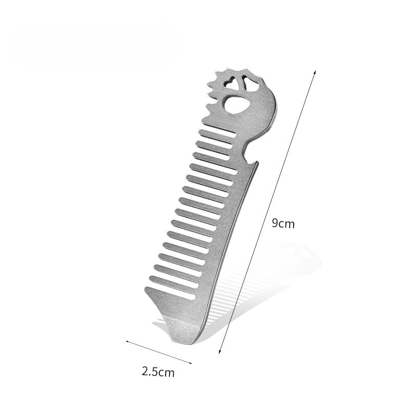 Titan Groomer Comb with Bottle Opener Anti-Static Design