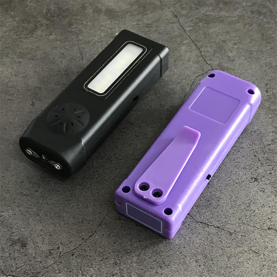 Self-defense Flashlight with Built-in Stun Gun Feature
