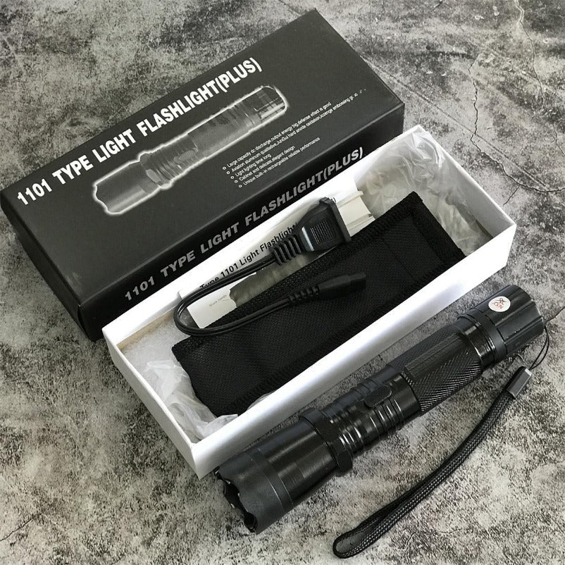 High Power Electro Guard Stun Gun FlashLightning Stick