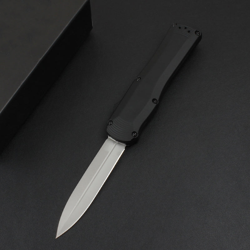 Zinc Aluminum Alloy Handle EDC Tool Tactical Knife for Outdoor Hunting