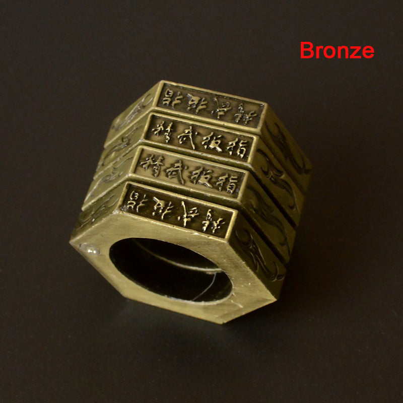 Collapsible Steel Ring for Knuckle Protection
