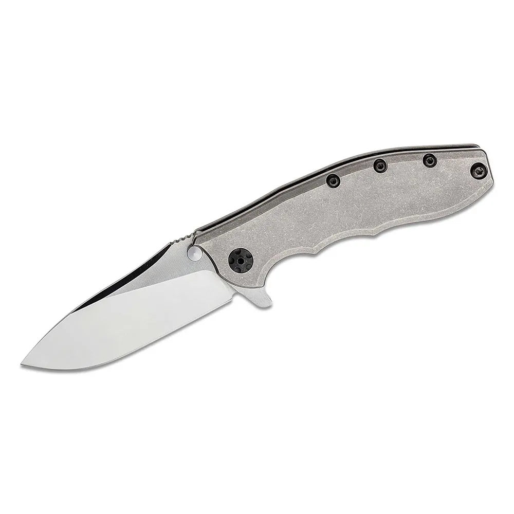 Outdoor Ready Titanium Alloy Folding Knife for Camping Adventures