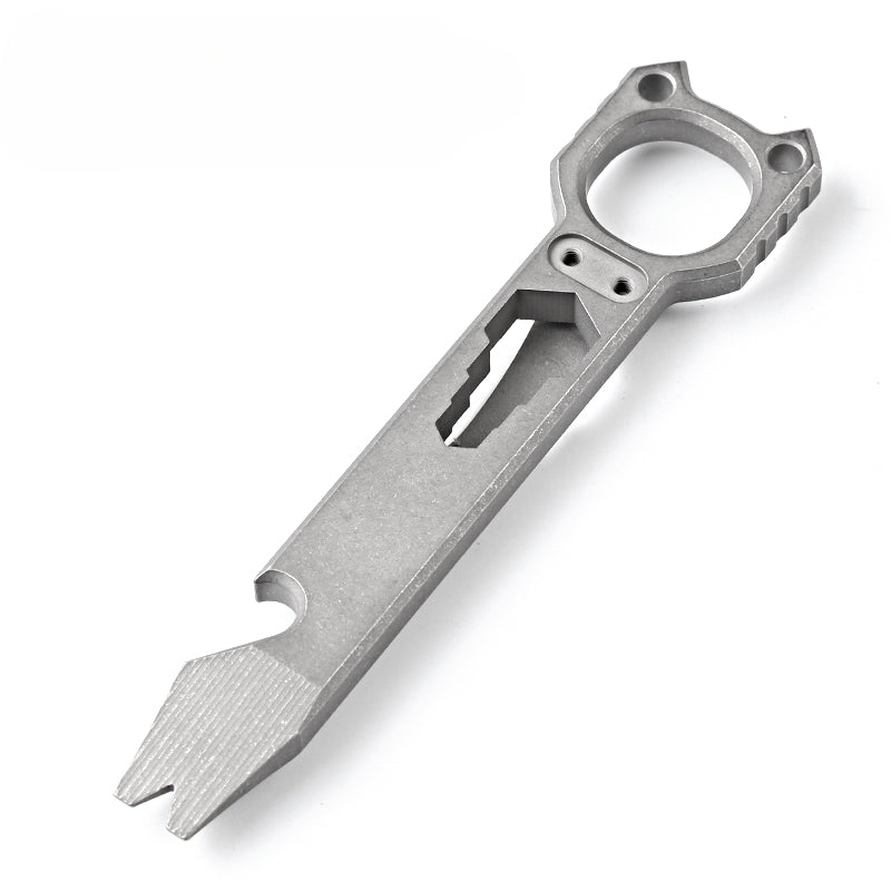 TC4 Knuckle Duster Titanium MultiTool Survival Stick