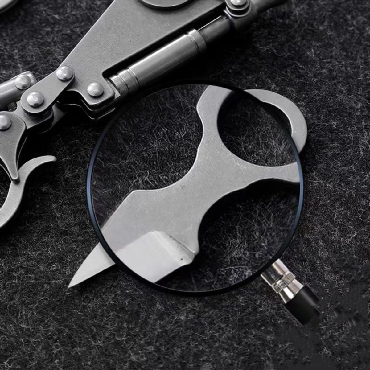 Pocket Blade Keychain with High Rebound for EDC and Personal Defense