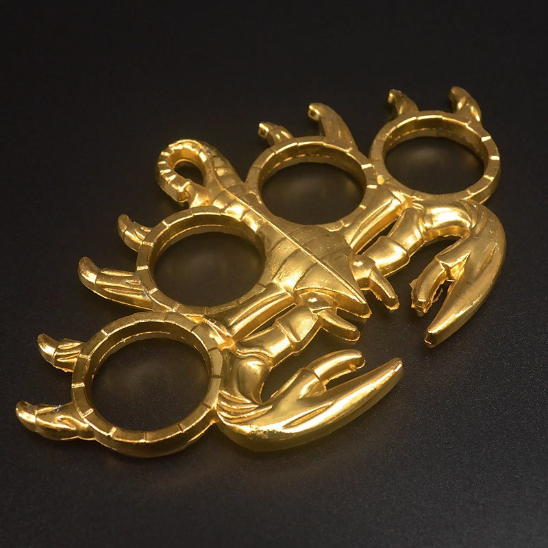 Scorpion Design Knuckle Duster Four Finger Protection Tool