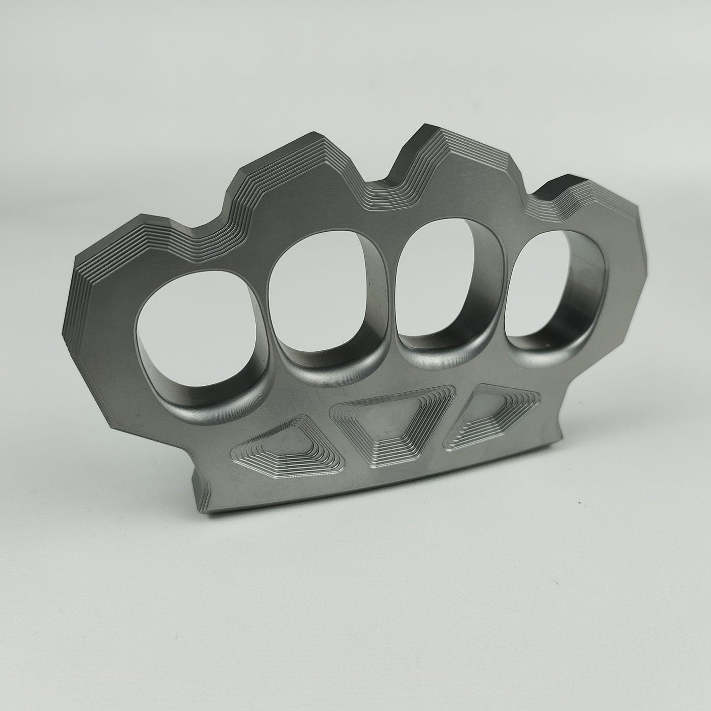 Self-Defense EDC Gear Solid Integrated Steel Knuckle Duster