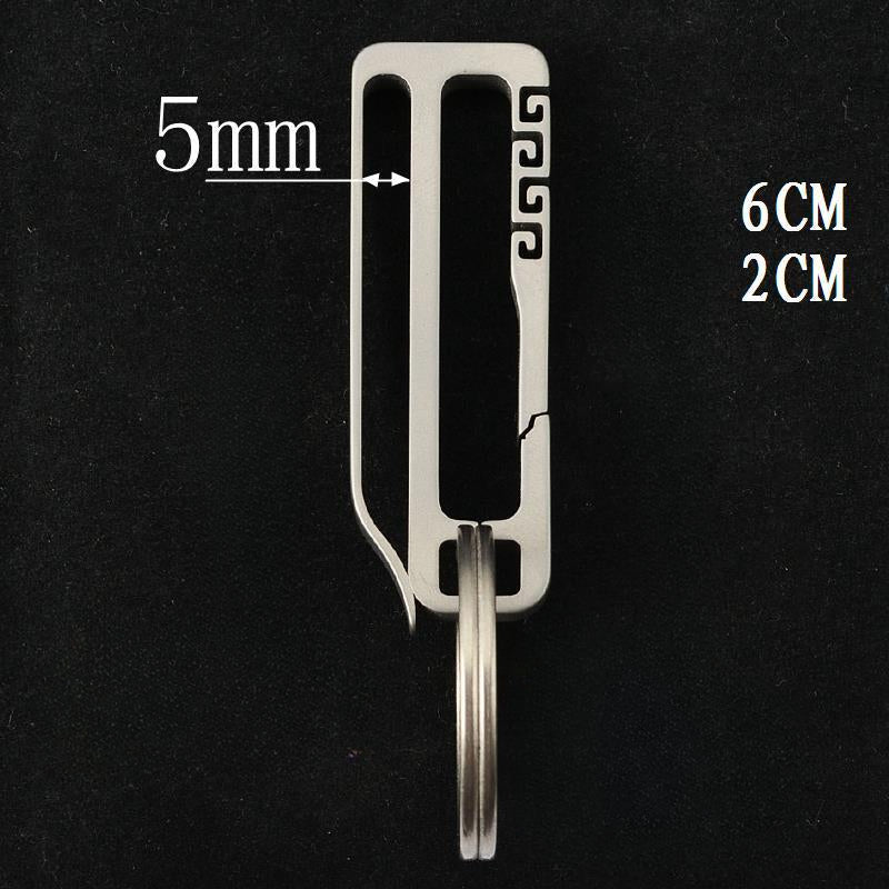 Titan Clip Design Men's Auto Key Holder for Secure Carry