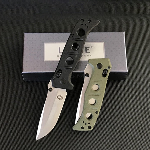 Liome G10 Grip Folding Knife for Outdoor Survival and Everyday Carry