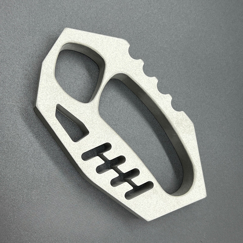 Stainless Fishbone Defense Knuckle Duster Gear