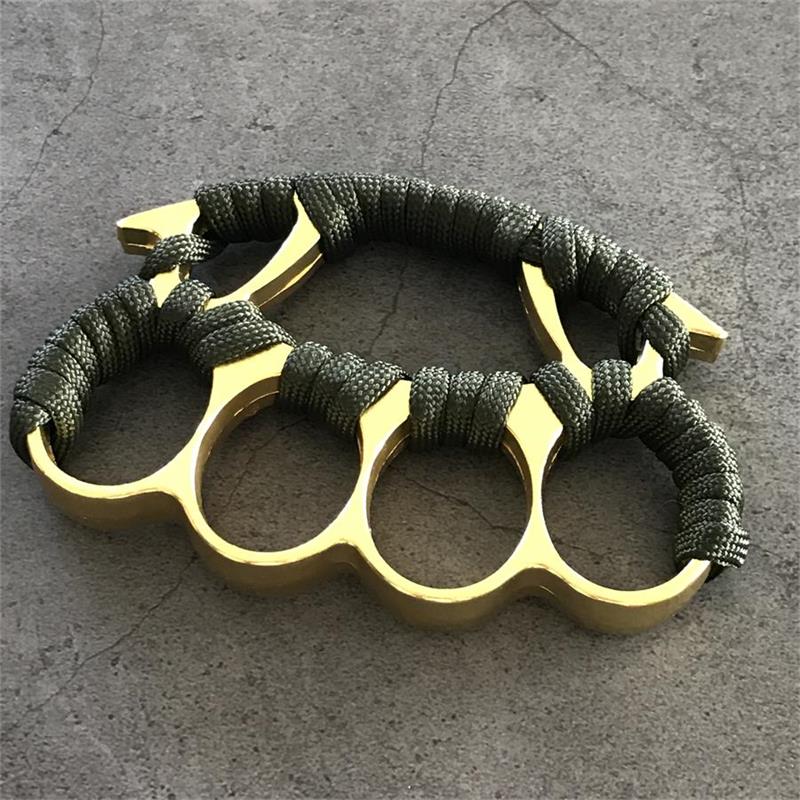 Tactical Brass Knuckles Duster for Quick Defense and Window Break