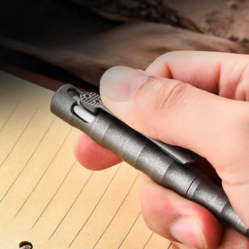 Titan Stealth Pull Tactical EDC Pen for Precision Writing