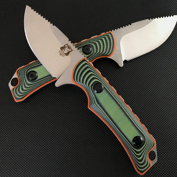 Liome G10 Tactical Fixed Blade Knife for Outdoor Adventure and Fishing
