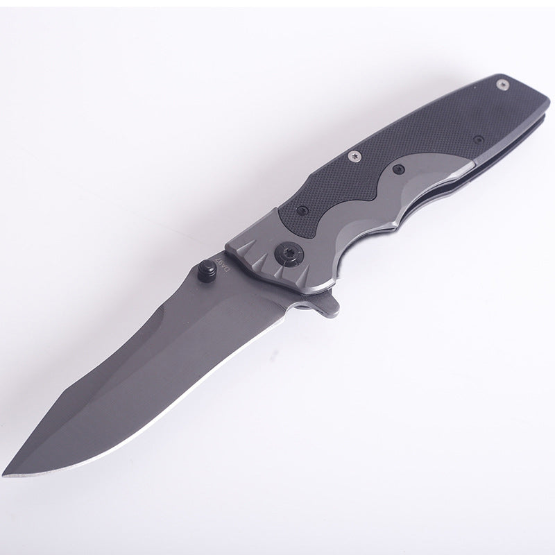 Versatile Outdoor Folding Knife for Camping and Self-defense