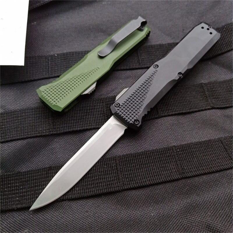 Tactical Pocket Knife with Aluminum Handle for Hunting and Self Defense Purposes