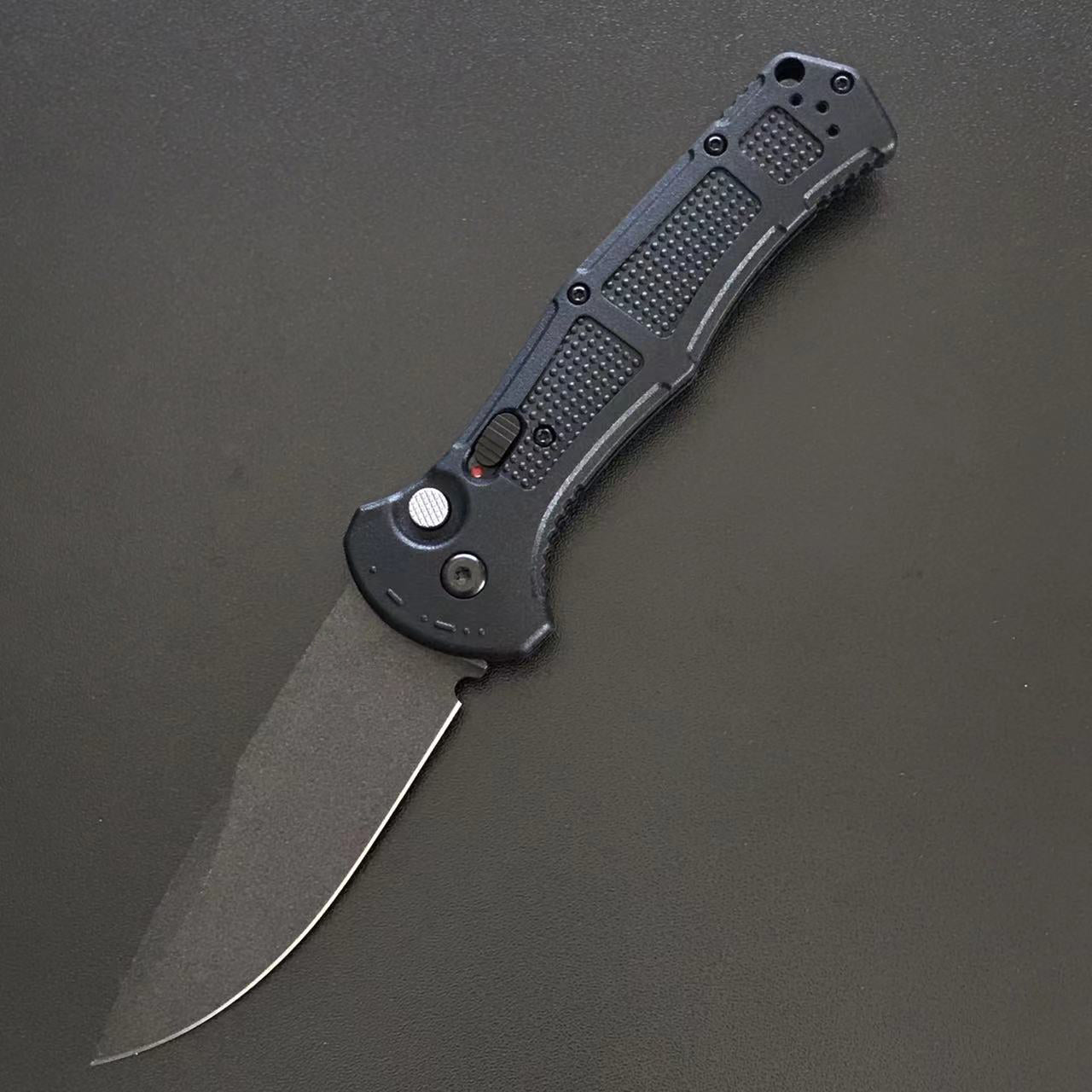 Nylon Fiber Handle Folding Knife for Outdoor Tactical Hunting with D2 Blade