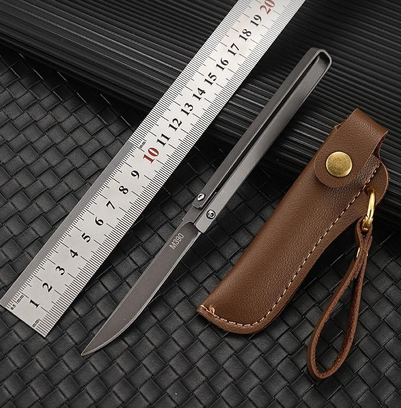 Folding Knife with Mechanically Designed Handle for Tactical Outdoor Pocket Carry