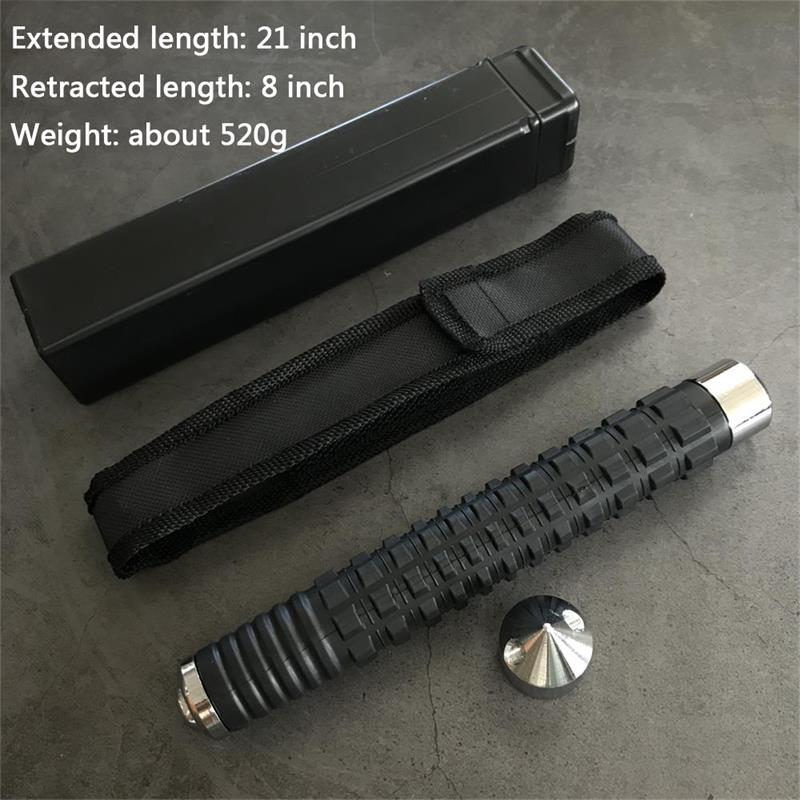 Portable Self-defense Baton with Expandable Features