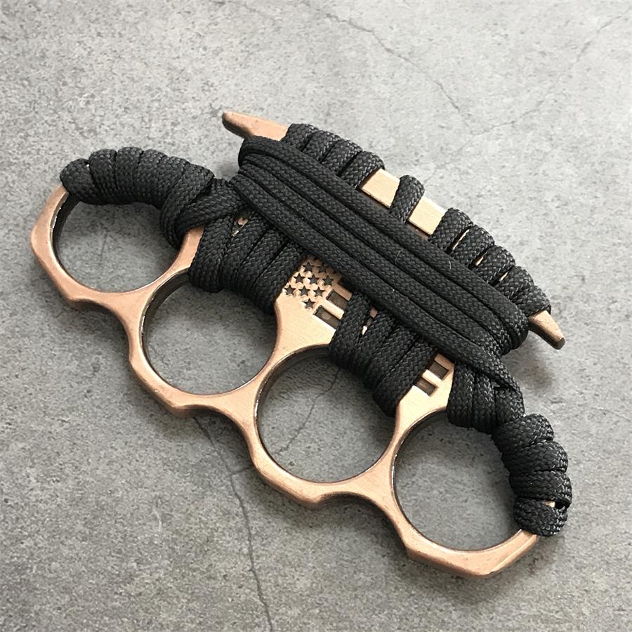 Star Texture Knuckle Duster Outdoor Utility Tool