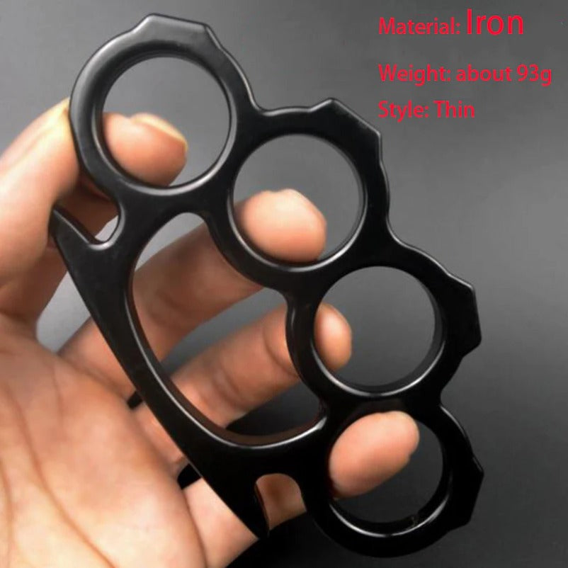 IronGuard Self-Defense Gear Featuring Iron Knuckle Duster and Window Breaker