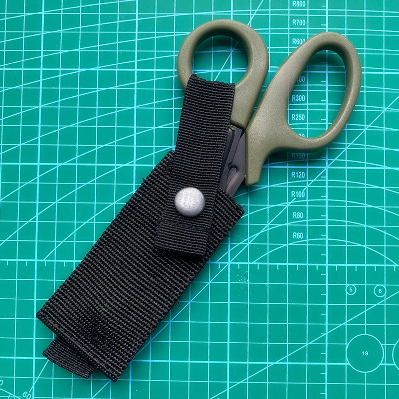 Durable Stainless Steel Scissors for Outdoor Survival and First Aid