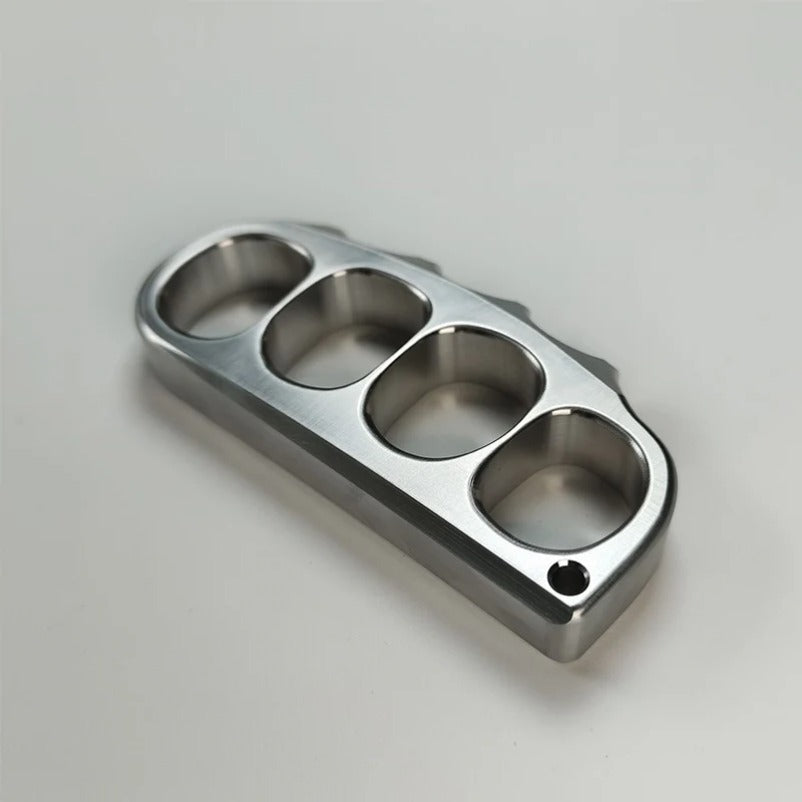 Robust 304 Steel Large Pea Knuckle Duster Personal Protection Tool