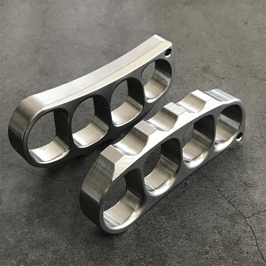 Pea Style Titanium Alloy Knuckle Duster Tool