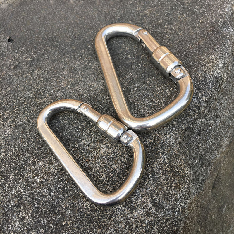 Titan GripLock D-Rig Clip for Secure Climbing and Hauling Tasks