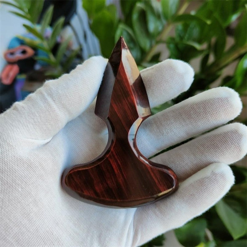 Hand-Polished Rosewood Thorn for Personal Protection