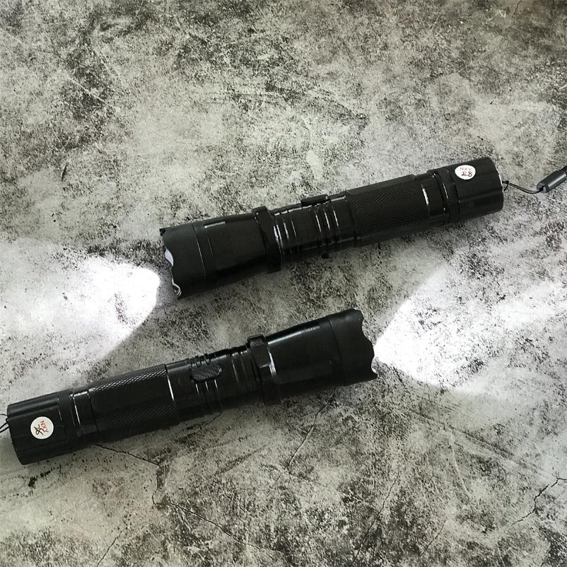 High Power Electro Guard Stun Gun FlashLightning Stick