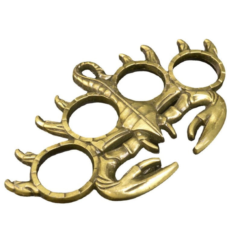 Scorpion Design Knuckle Duster Four Finger Protection Tool