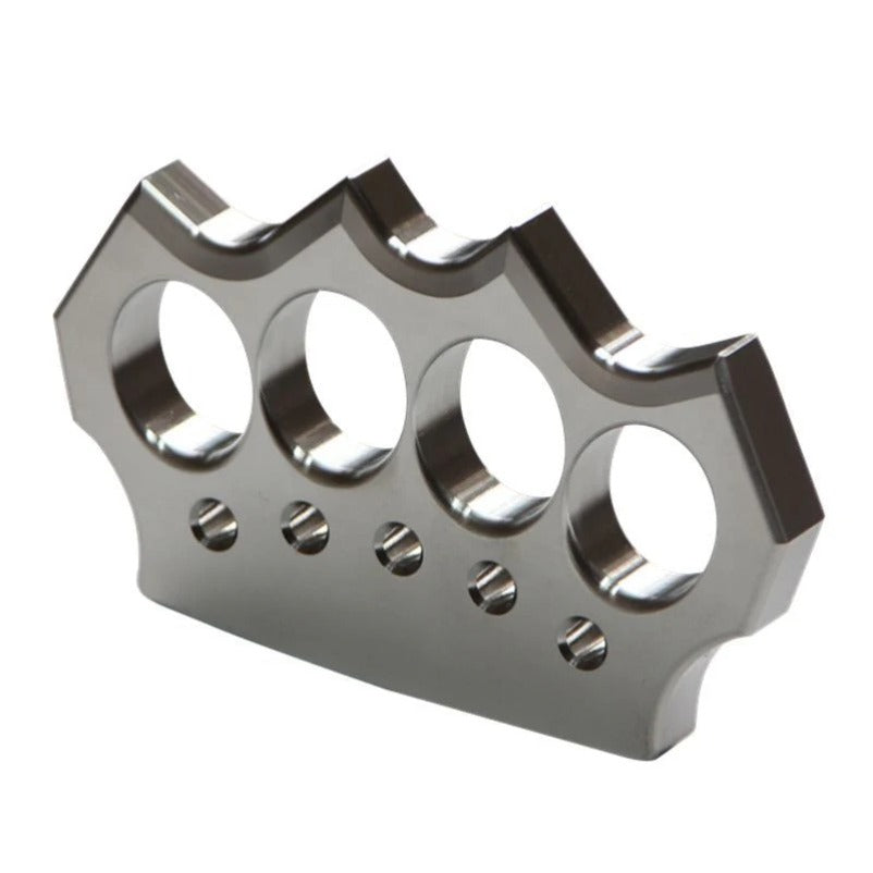 EDC Self-Defense Tool Solid Steel Knuckle Duster for Personal Protection