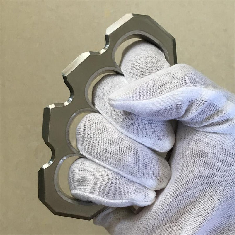 Stainless Steel Knuckle Duster for Training and Self-Defense