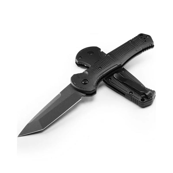 Nylon Fiber Handle Folding Knife for Outdoor Tactical Hunting with D2 Blade