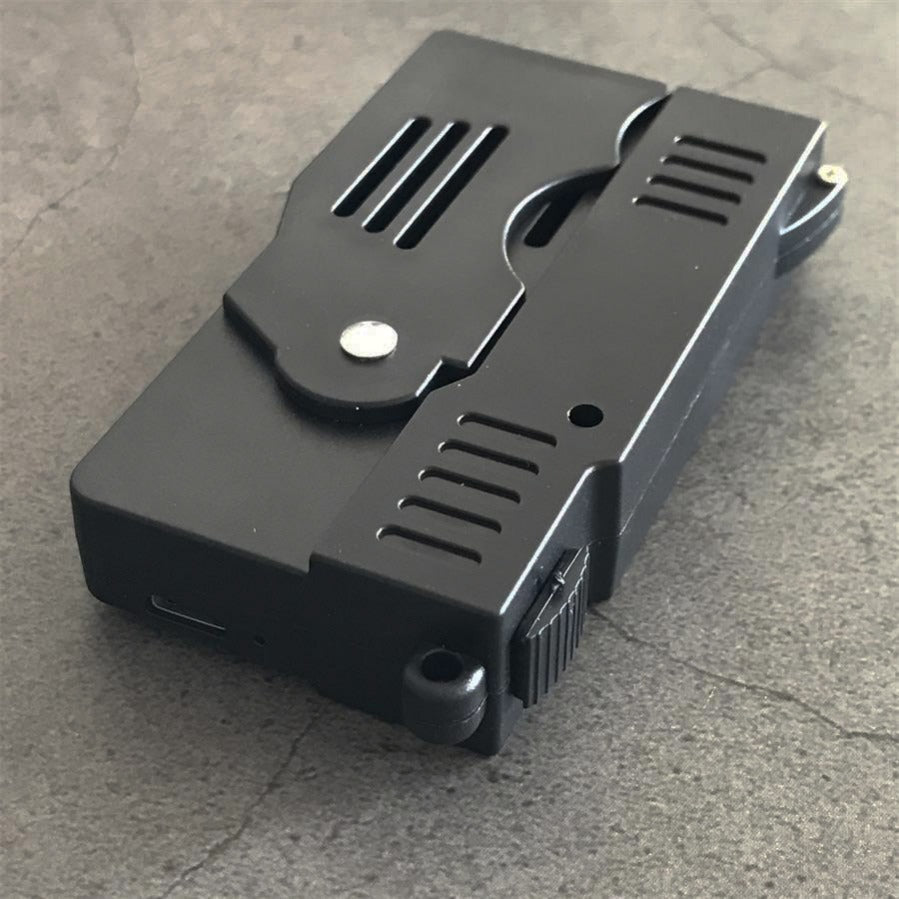 Compact Foldable Stun Device for Everyday Self-Defense
