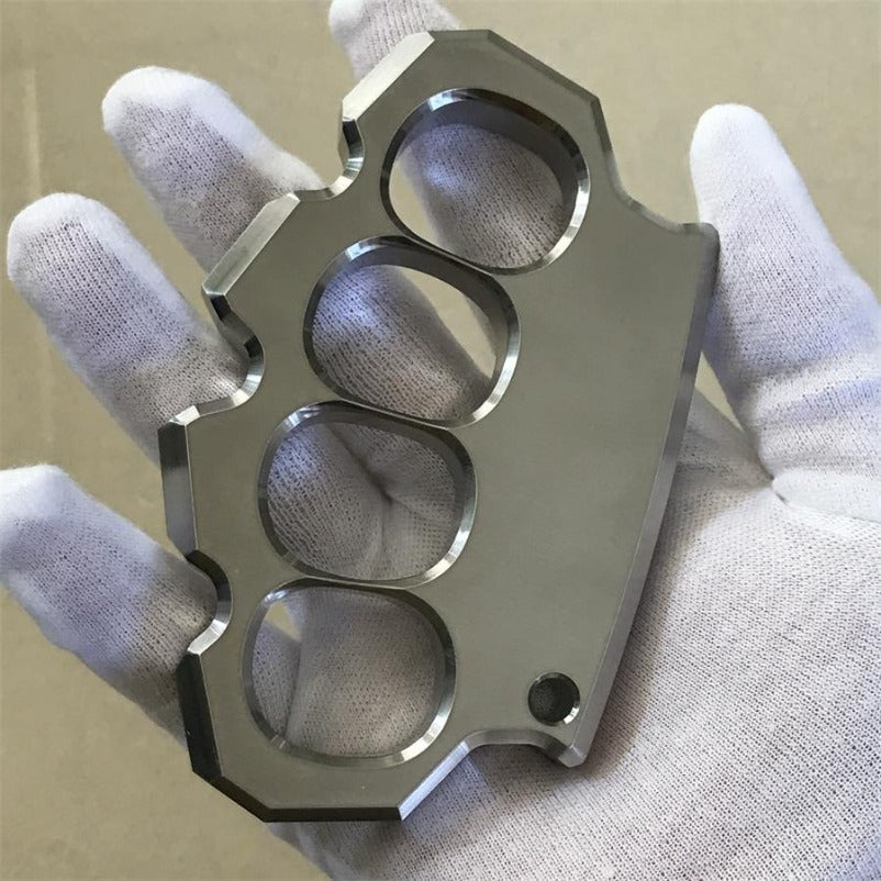 Stainless Steel Knuckle Duster for Training and Self-Defense
