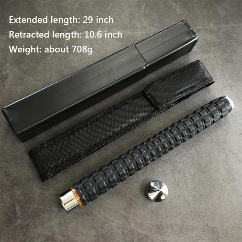 Portable Self-defense Baton with Expandable Features