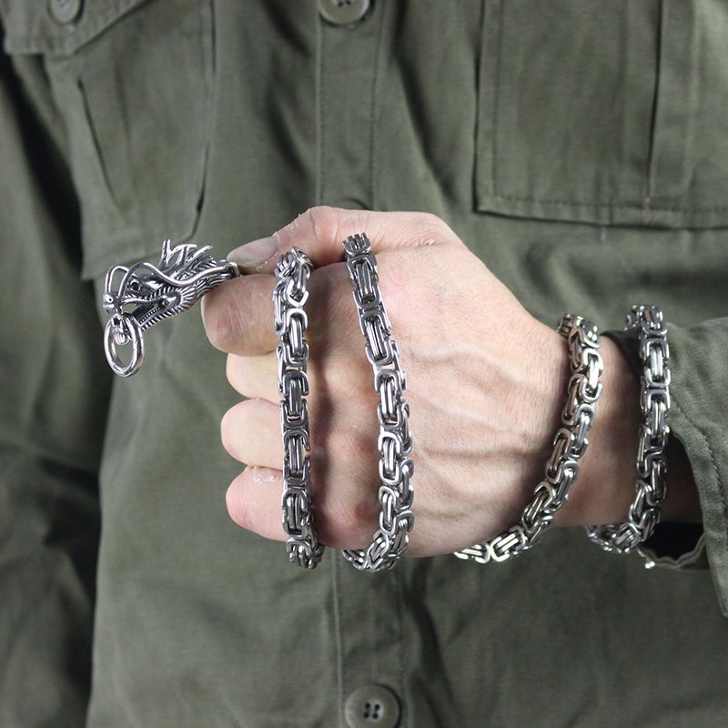 Self-Defense Wristband Made from Titanium Steel for Protection