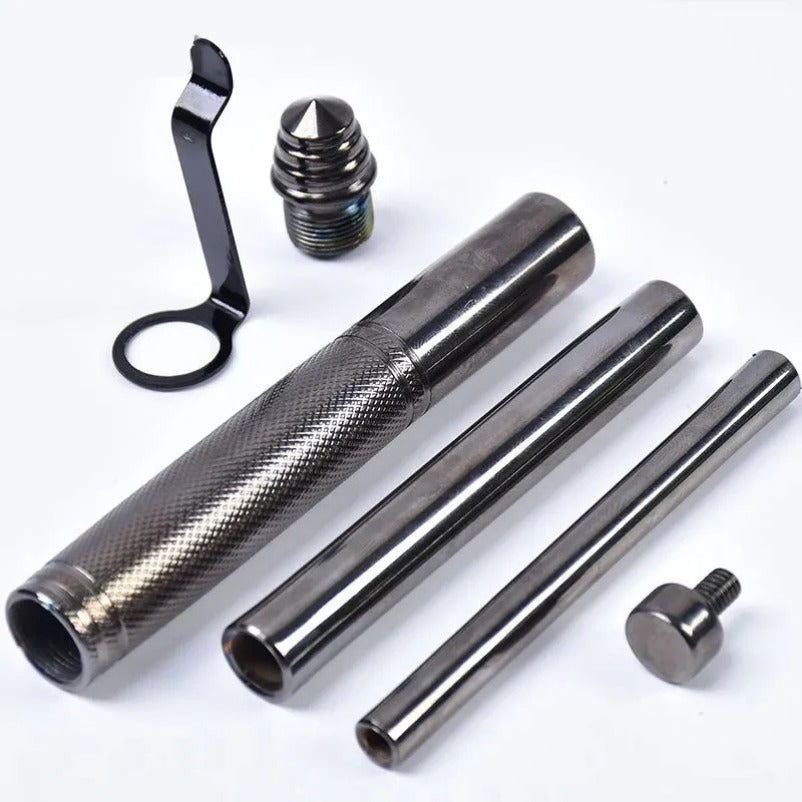 Miniature Expandable Baton in Pen Form for Protection