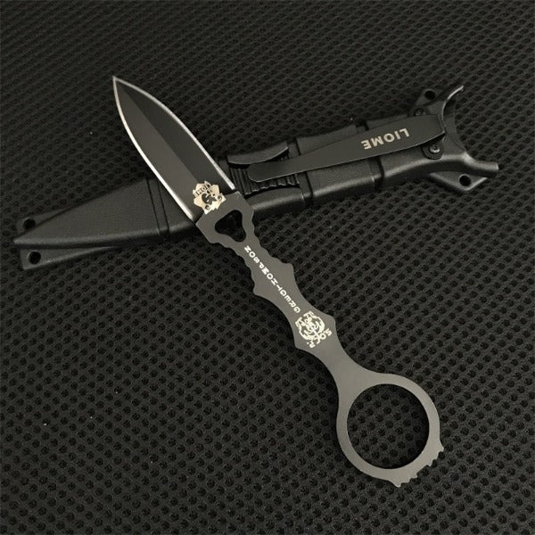 Liome Fixed Blade Tactical Knife for Outdoor Hunting and Camping Needs