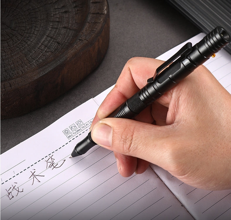 Multi-Function Tactical Pen for Outdoor Survival and Protection